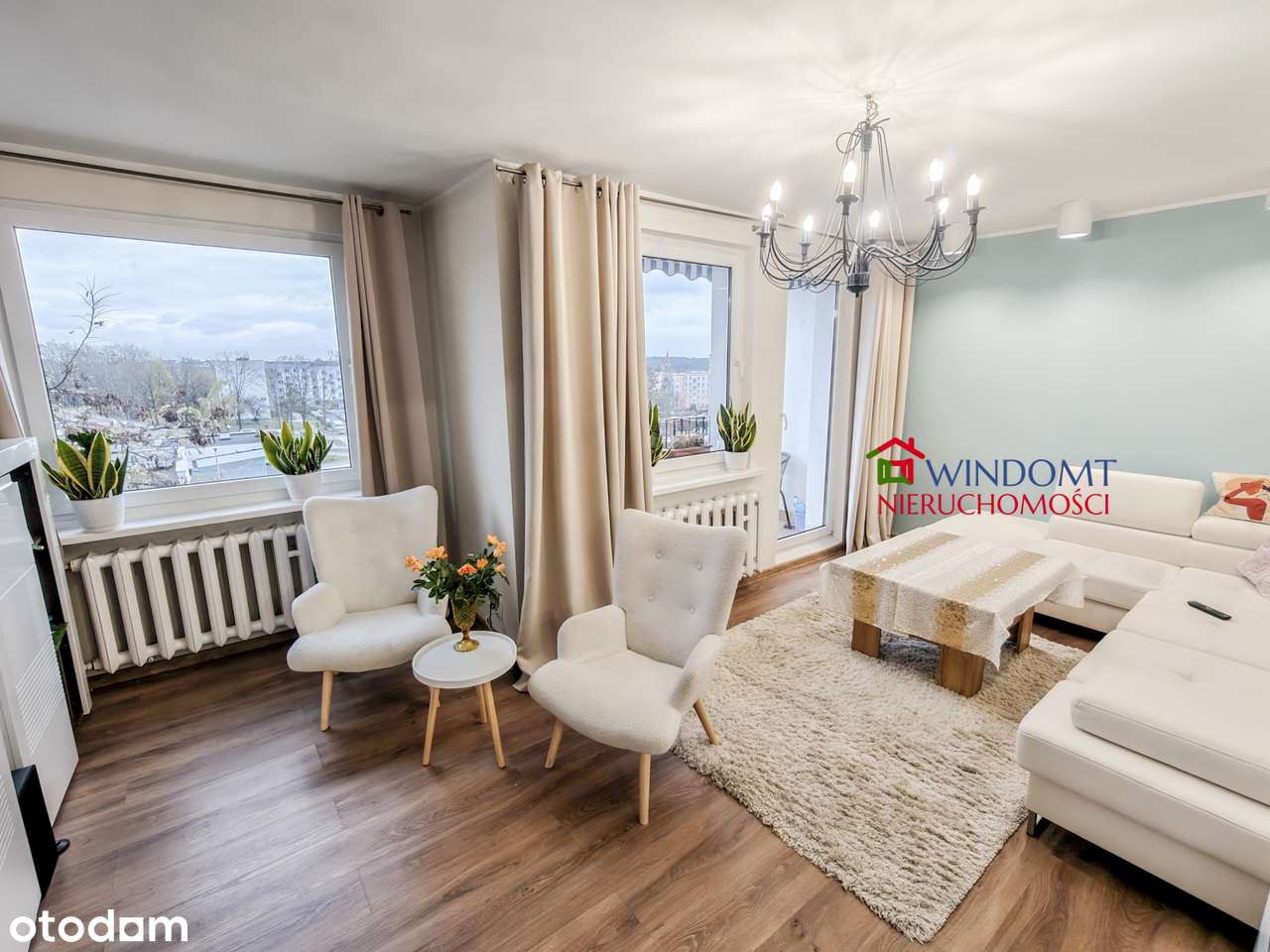 Wyremontowane i wyposażone M4. 2-piętro, Duży balkon. Os. Przyjaźń.-0