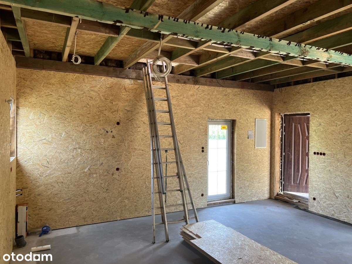 Nowy dom 70 m2 przy jeziorze, działka własnościowa-15