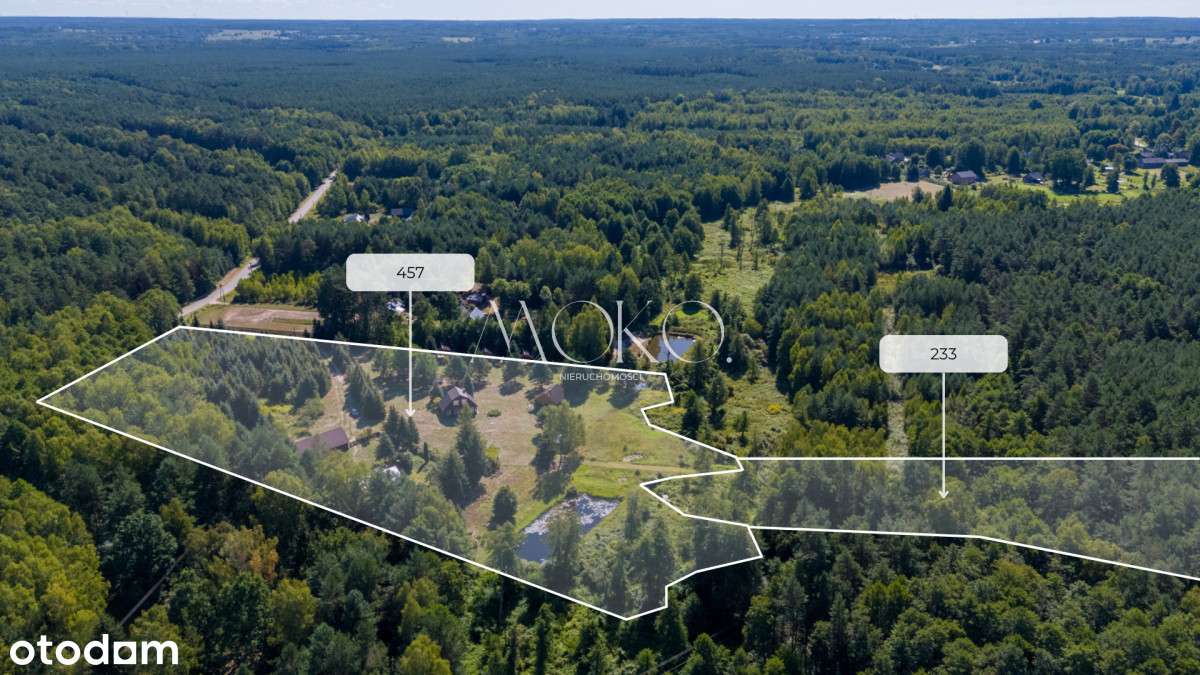 Wyjątkowa nieruchomość siedliskowa z zabudową.-18