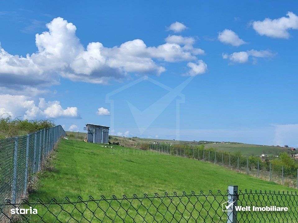 Teren extravilan 2000 mp, imprejmuit, panorama superba – Salicea (Cl - Imagine principală: 2/10