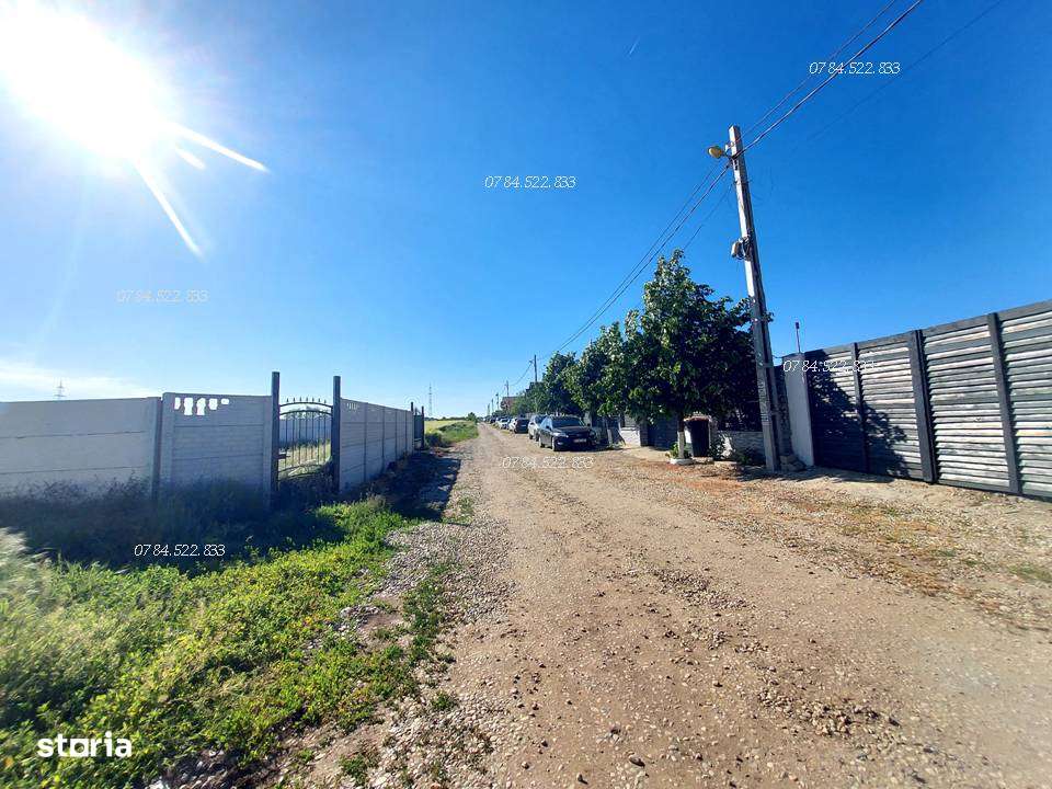 Teren intravilan 383 m² – curent electric, Rate, comuna Berceni IF - Imagine principală: 4/10