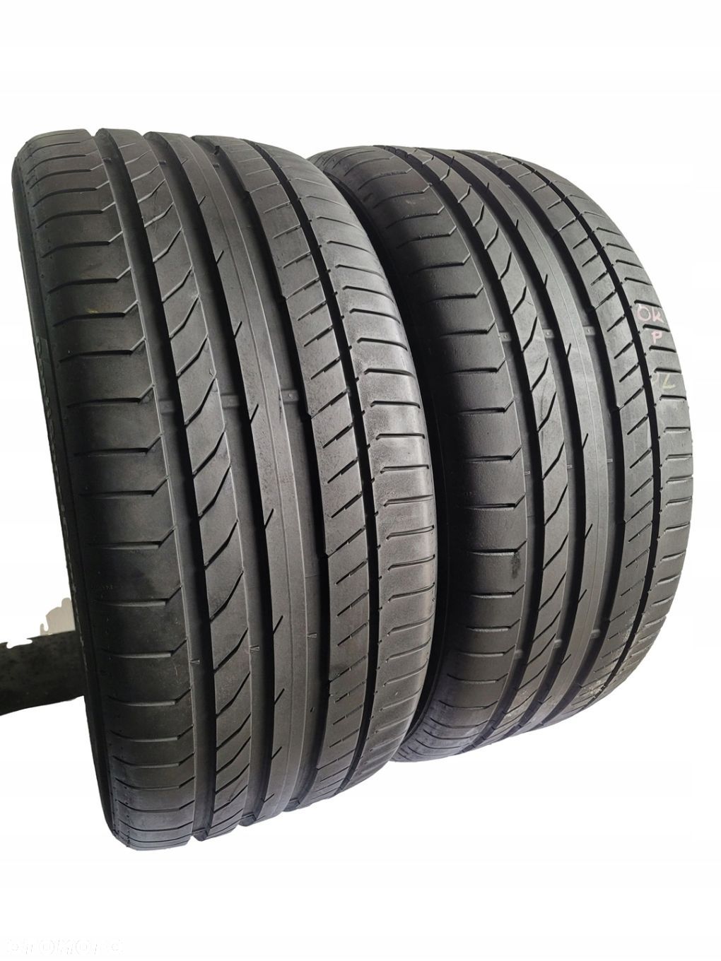 2x Continental ContiSportContact 5P 255/40 R19 100Y 7-7,5mm - 1