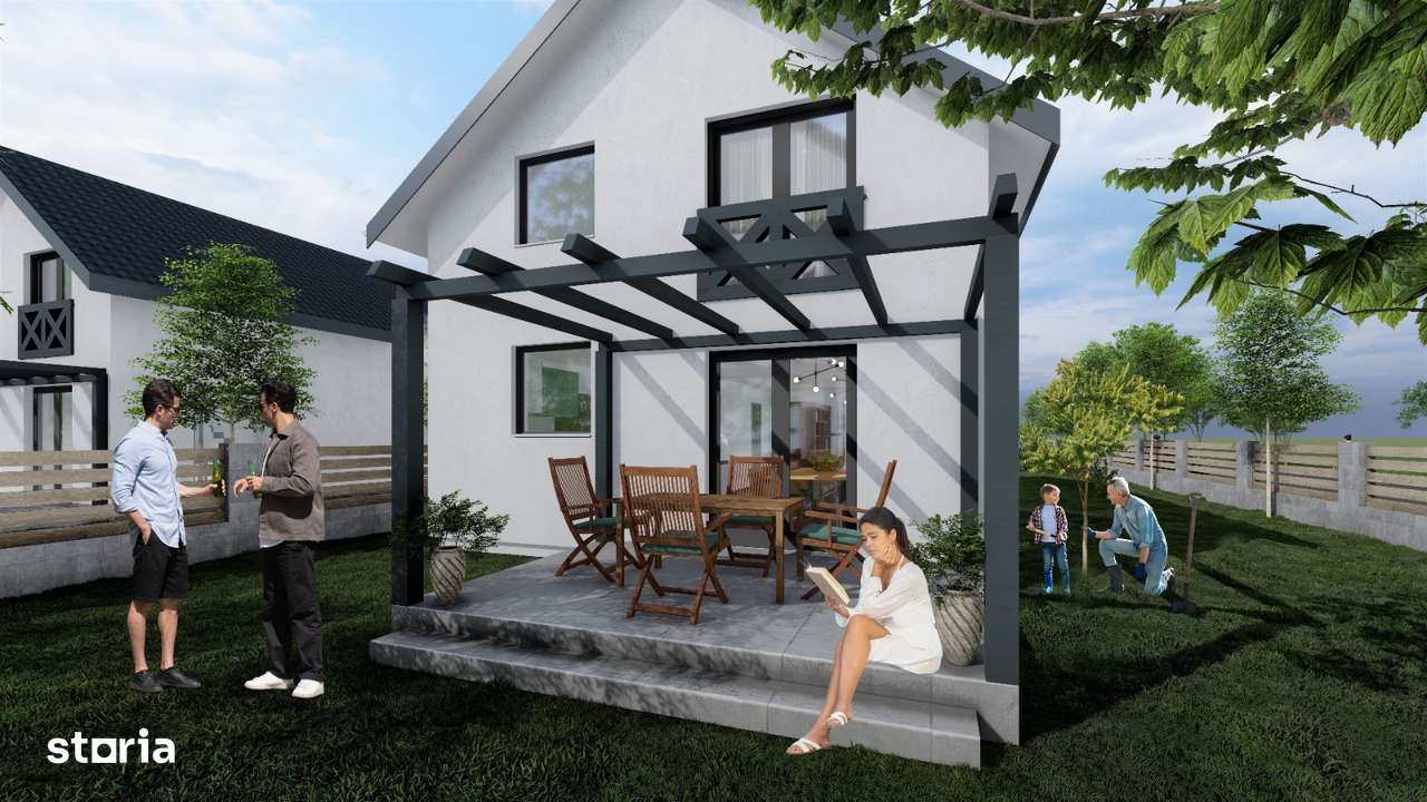 Casă  cu etaj,159 mp,teren 700 mp,asfalt,iluminat, Sângeorgiu - Imagine principală: 4/7