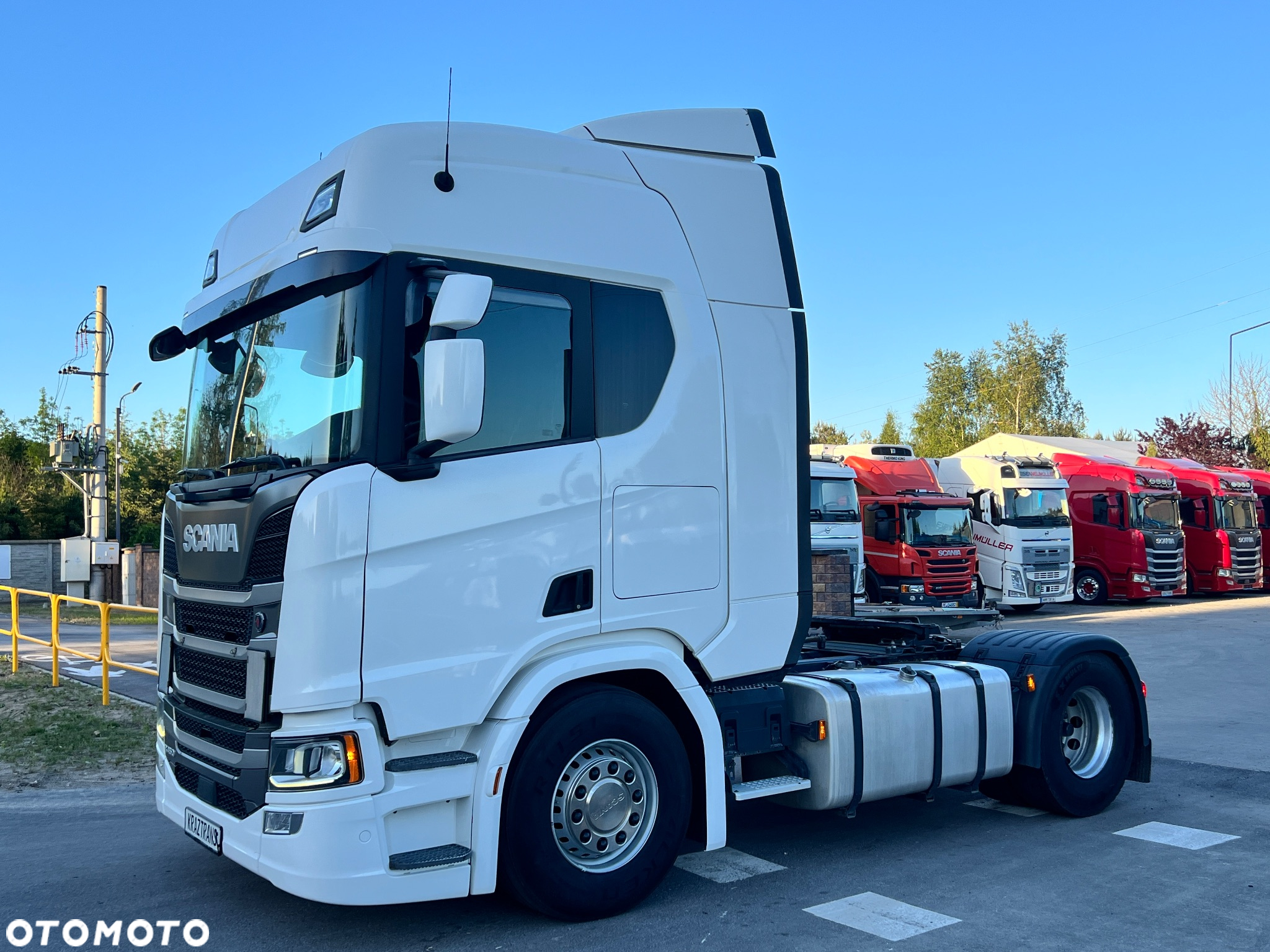 Scania R450 full ADR FL AT hydraulika dwu obwodowa full led duża navi z Niemiec - 5