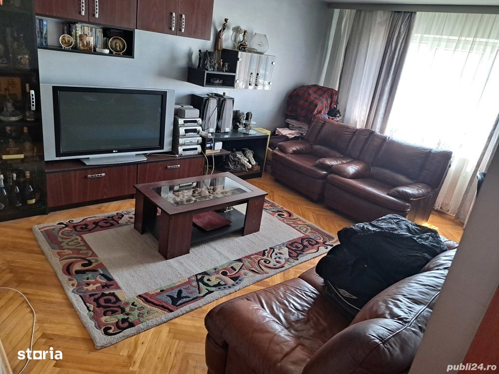 Apartament 3camere mobilat cu centrala Casa Stiintei 3/4