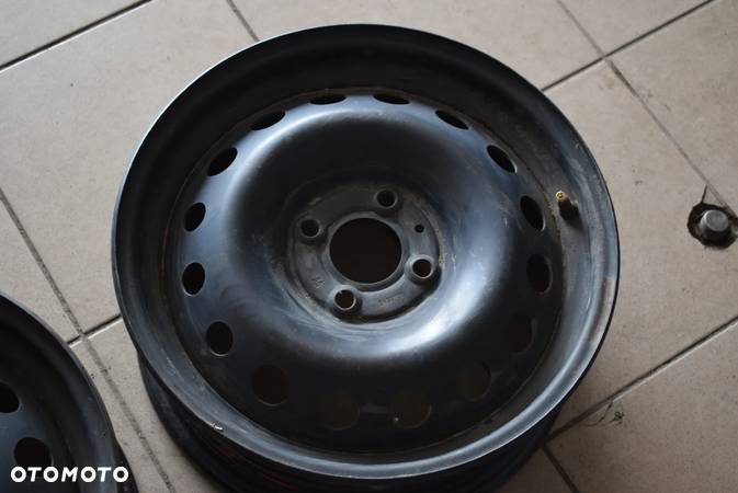 2szt. Felgi stalowe Renault 6x15 4x100 R15 - 3