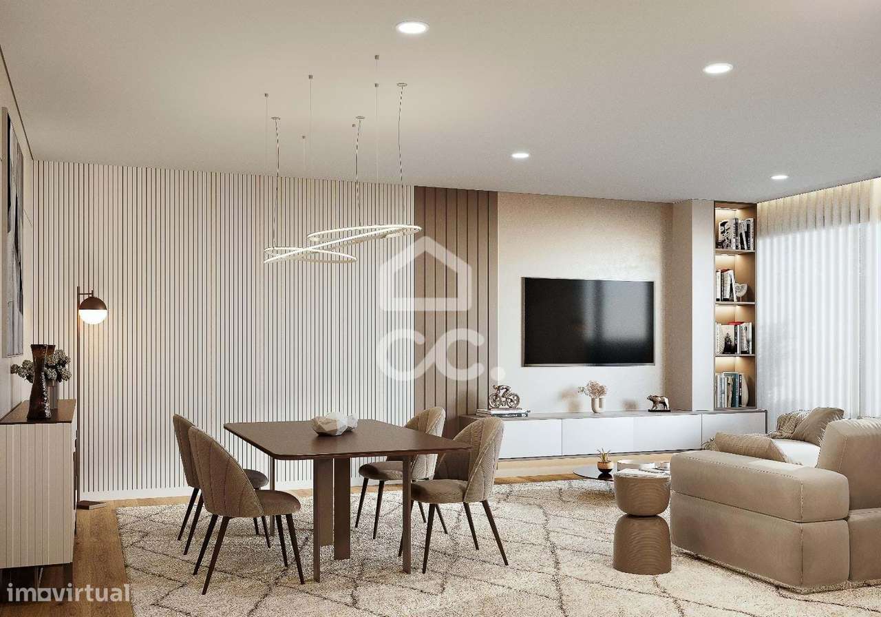 Moradia T3+1 nova, com jardim e terraço, em condomínio privativo com p - Grande imagem: 3/48