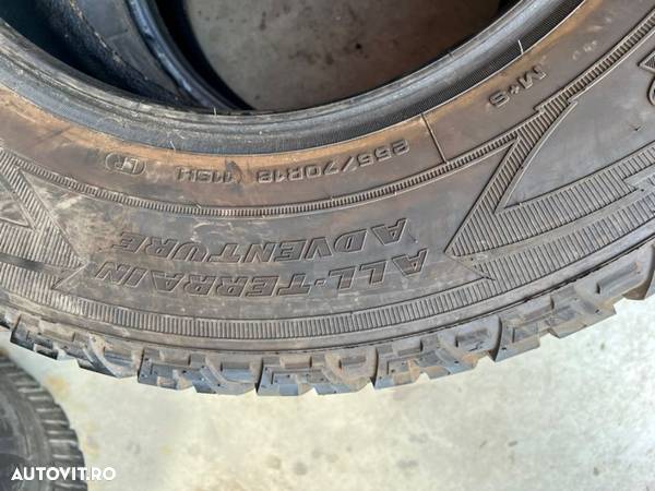 vand 2 anvelope 255/70/18 goodyear allseason ca noi - 5