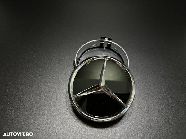 Set Capace Jante Mercedes Negre - 5