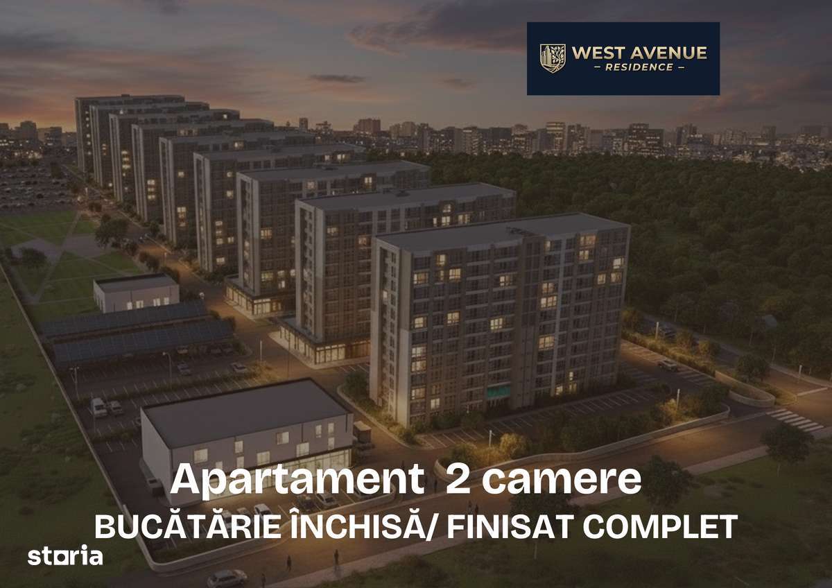 Apartament 2 camere zona Militari -WEST AVENUE RESIDENCE