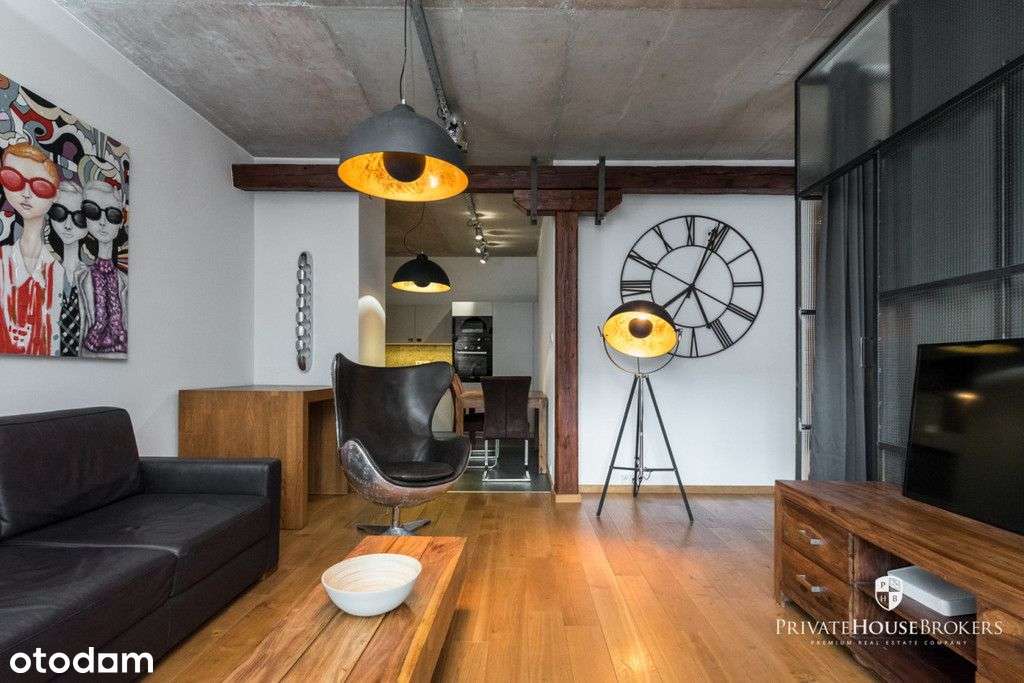 Klimatyczny loft na Zabłociu - 2 pokoje. - Pełny obrazek: 4/15