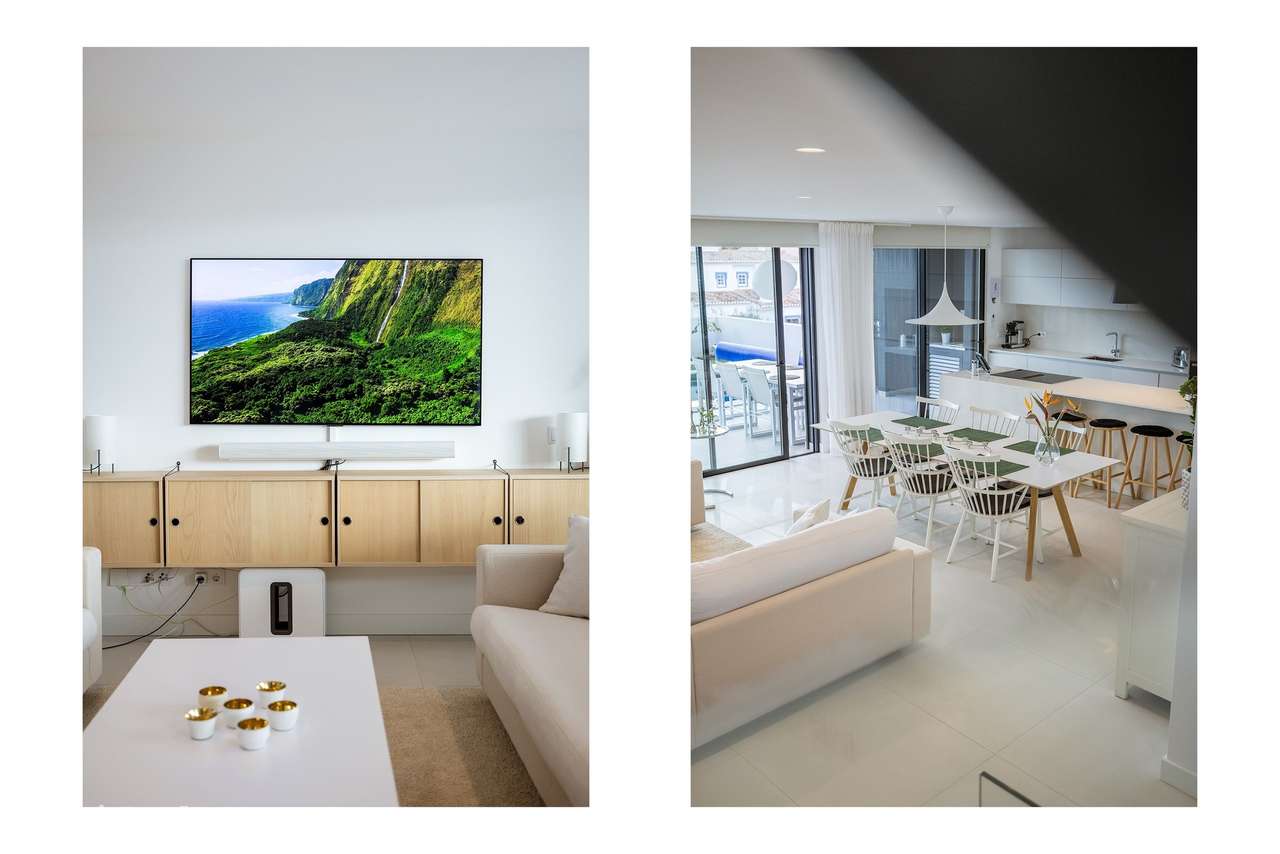 MODERNA E LUXUOSA MORADIA T3 COM PISCINA E GARAGEM PERTO DA MARINA DE-7