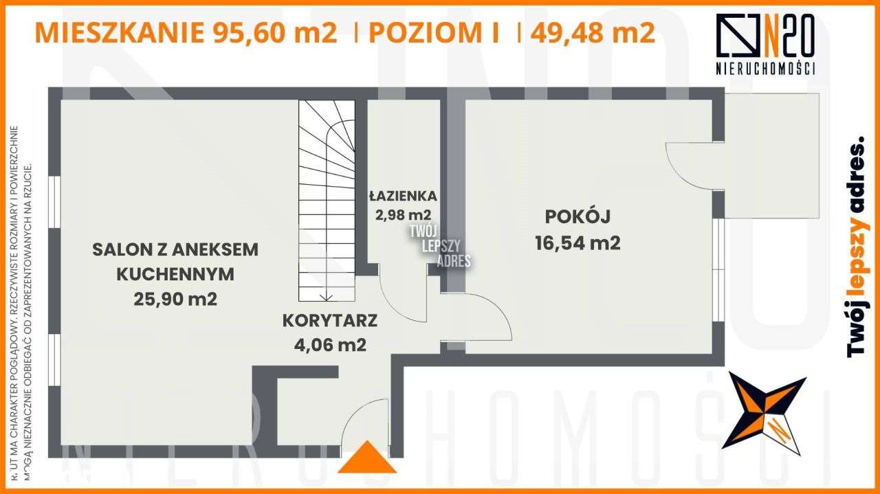 Przestronne 4 Pokoje | Ruczaj | 2 Poziomy - Pełny obrazek: 4/20