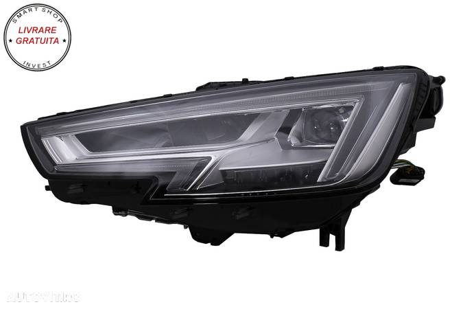 Faruri LED Audi A4 B9 8W (2016-2018) conversie de la Xenon la LED- livrare gratuita - 2