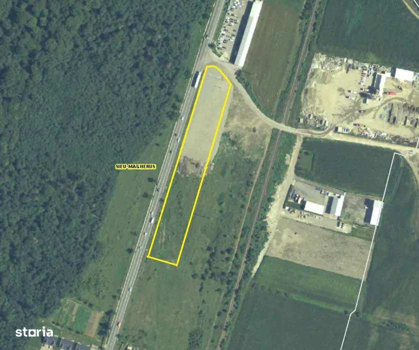 Teren extravilan la DN 17  pe groapa Saratii 9700 mp inersectia CML - Imagine principală: 3/5