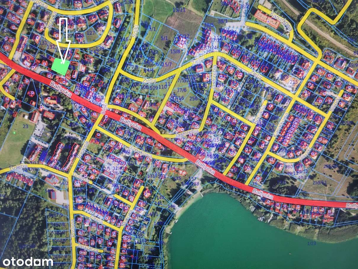 Działka budowlana 56 MN ul. Bałtycka Os. Gutkowo w Olsztynie-1