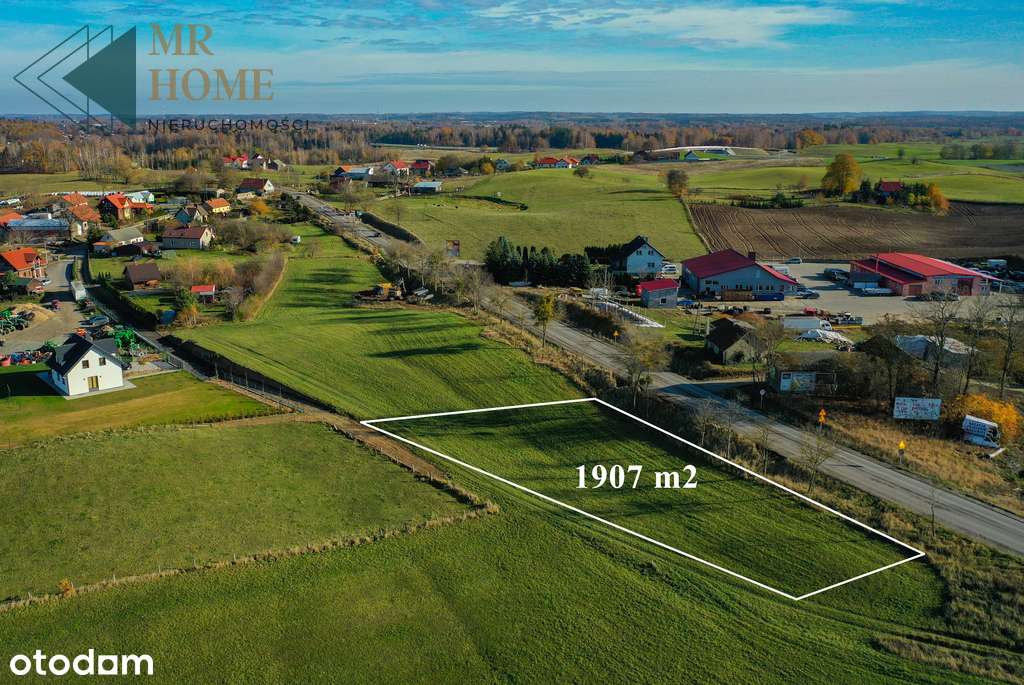 Budowlana działka z WZ w Bagienicach k.Mrągowa-0