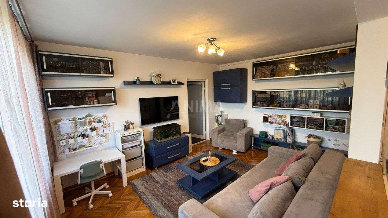 Apartament cu 2 camere, mobilat si utilat, in inima cartierului Gheorg-7