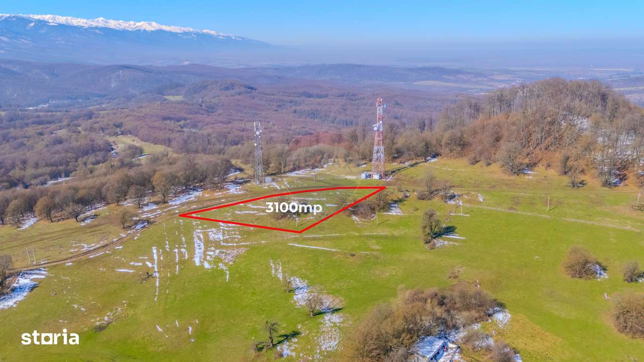 COMIISION 0% Teren cu vedere spectaculoasă – 3.100 mp Vlădeni - Imagine principală: 4/8