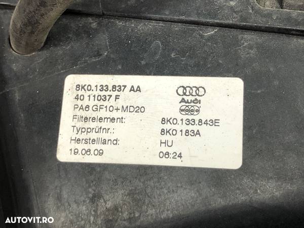Carcasa filtru aer Audi A4 B8 Sedan 2.0 TDI DPF Multitronic, 143cp - 4