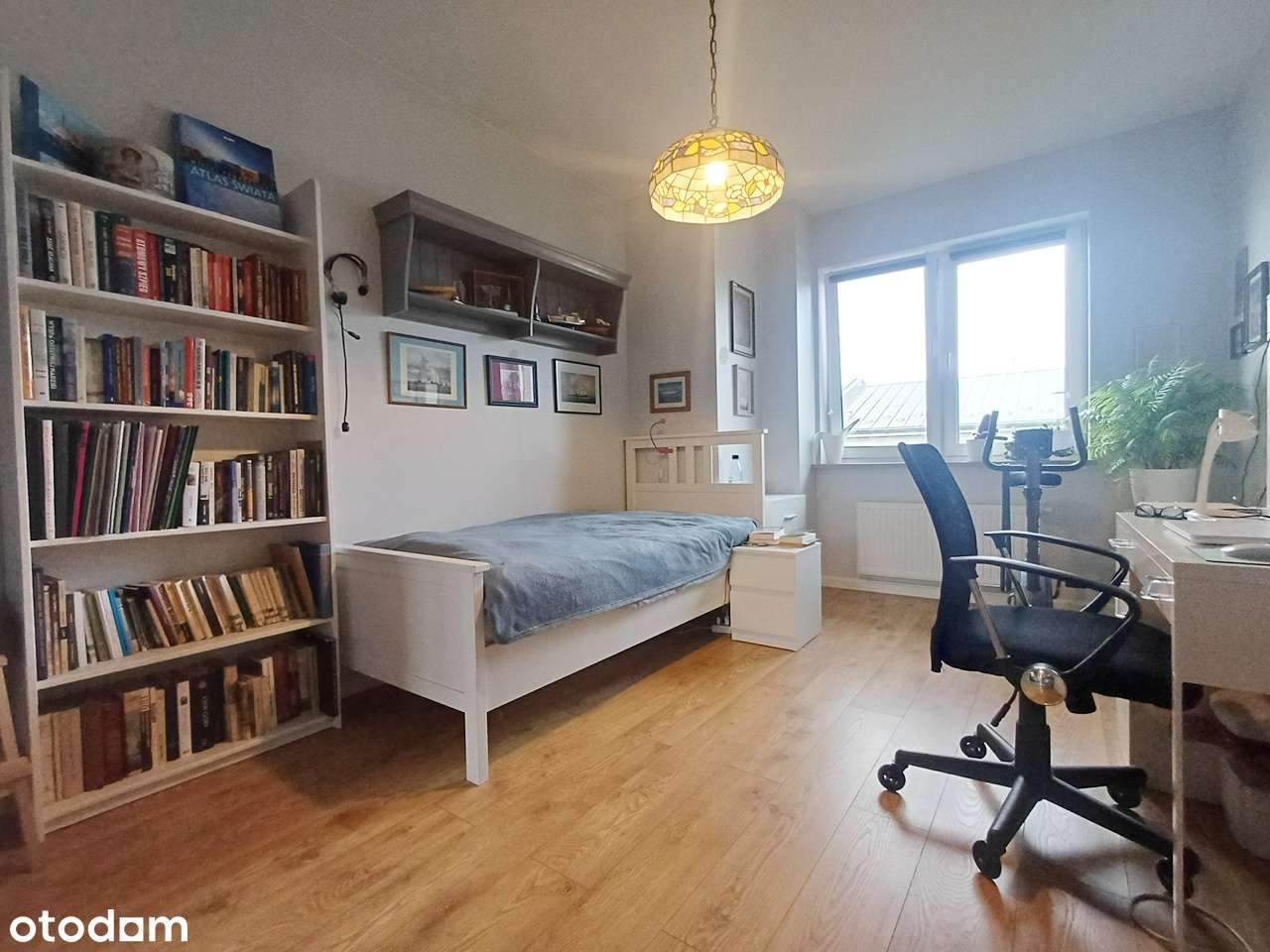 Dwupoziomowy segment 75m z garażem + ogródek 58 m Józefoslawiu!-9