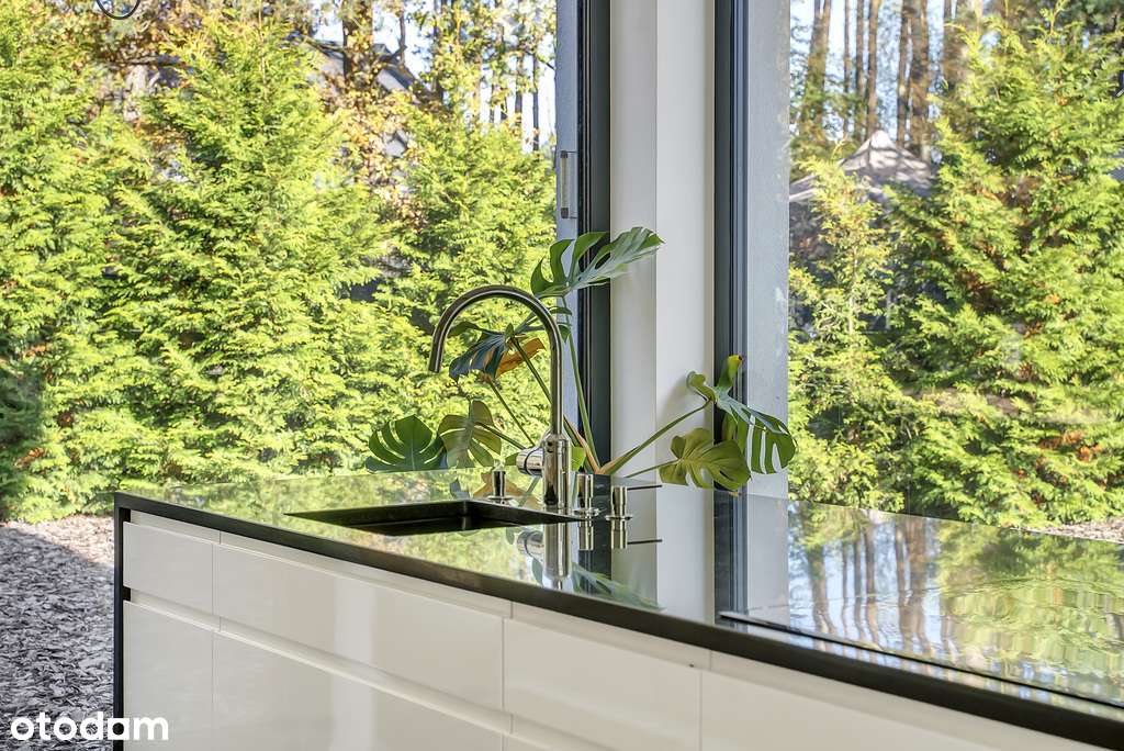 Luksus w sercu natury - dom przy ścianie lasu-6