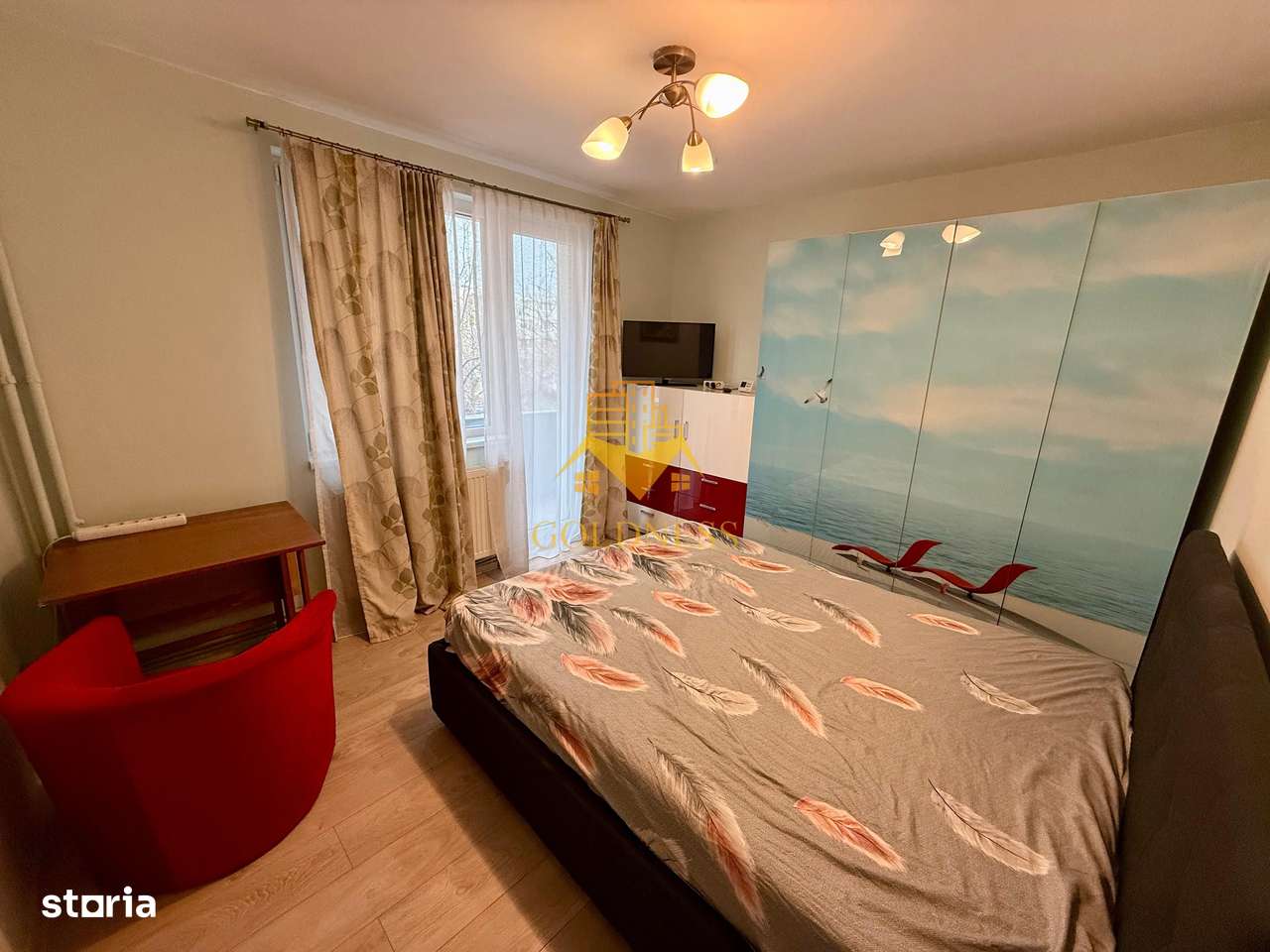 2 camere semidecomandate, balcon, Zona Centrala, Piata Abator, Lukoil - Imagine principală: 3/11