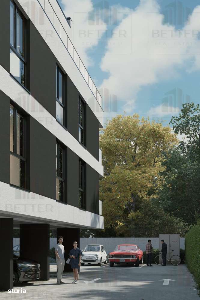 Apartament 2 camere cu terasă  – Ansamblu premium, finalizare 2026 - Imagine principală: 3/4