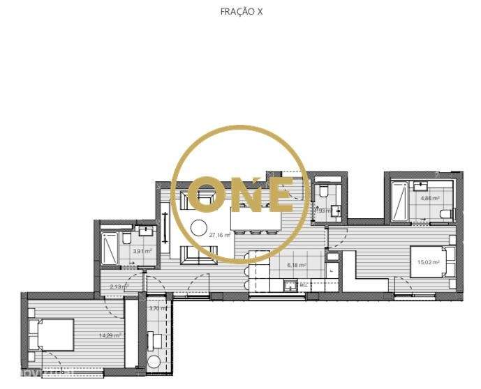 NOVA CONSTRUÇÃO - T2- Quinta da Portela-7