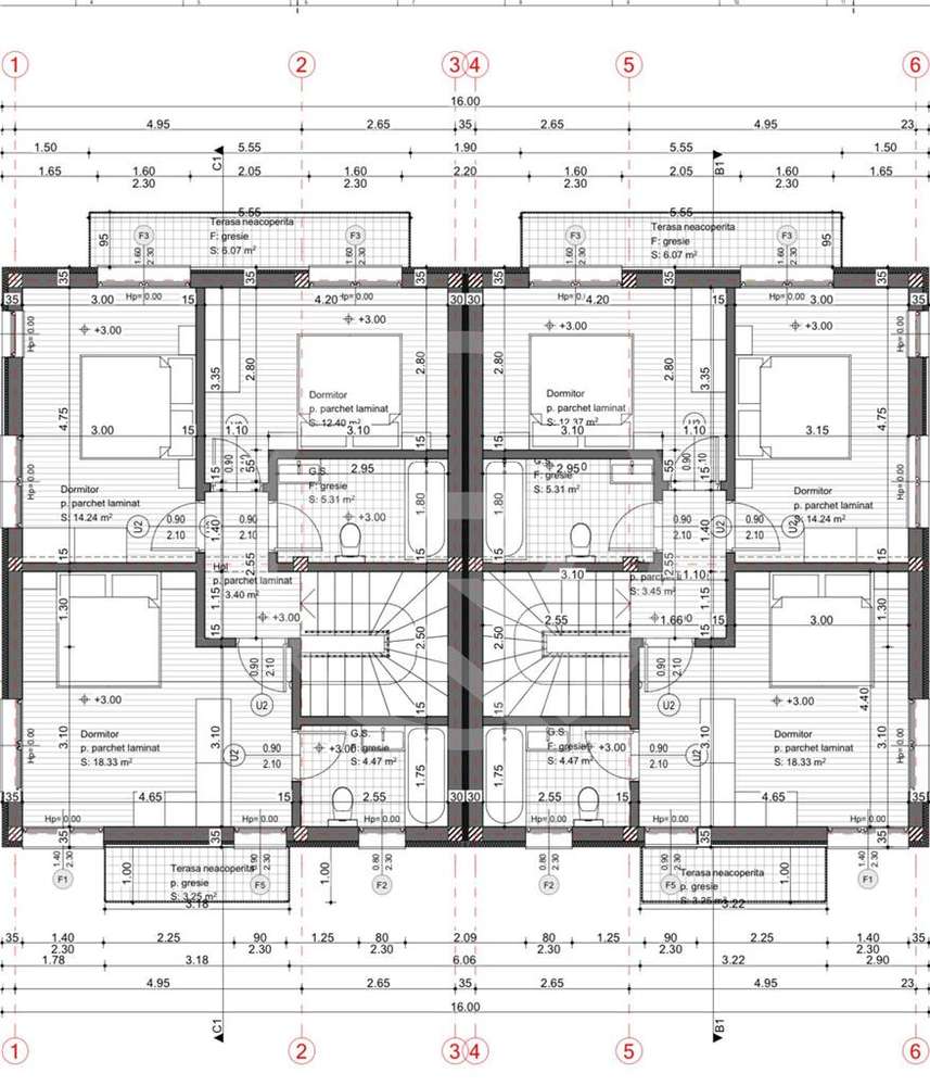 Casa Tip Duplex parter+etaj,375 mp de teren, situata in Chinteni! - Imagine principală: 5/20