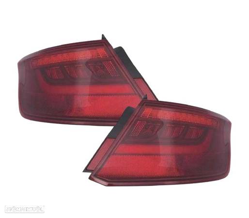 FAROLINS PARA AUDI A3 SPORTBACK 5P 12-16 LED VERMELHO FUMADOS - 1