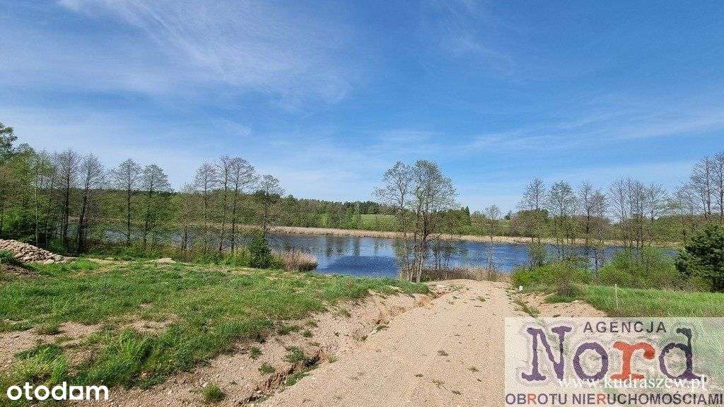 Działka z linią brzegową 66 M jeziora Dąbiel-3