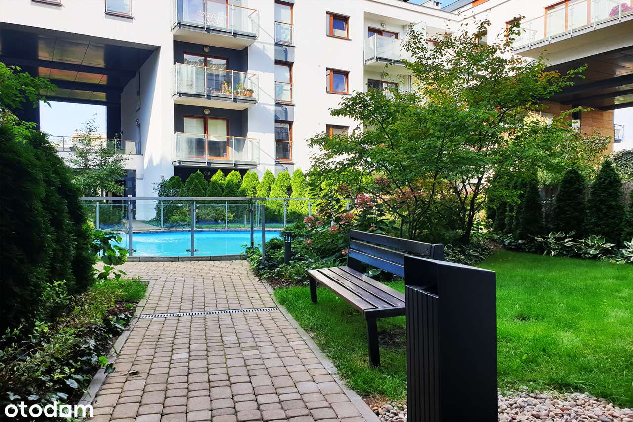 2-pokoje z SAUNĄ i Klimatyzacją | Prywatny ogród | ul. Sarmacka | 57m-14