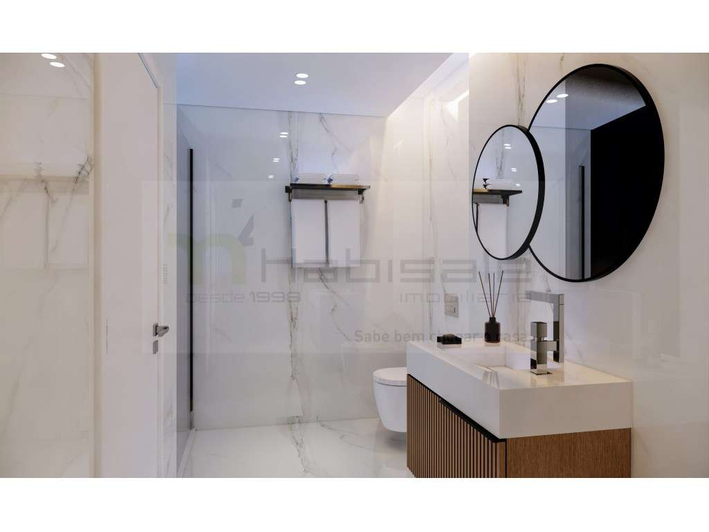 Apartamento T3 com duas suites | Condomínio com Piscina - Loures-11