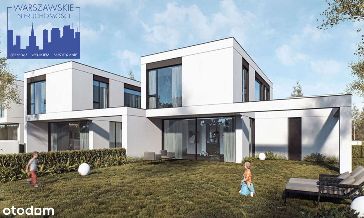 Nowoczesny Dom w Wawrze, 4 pokoje, ogród-6