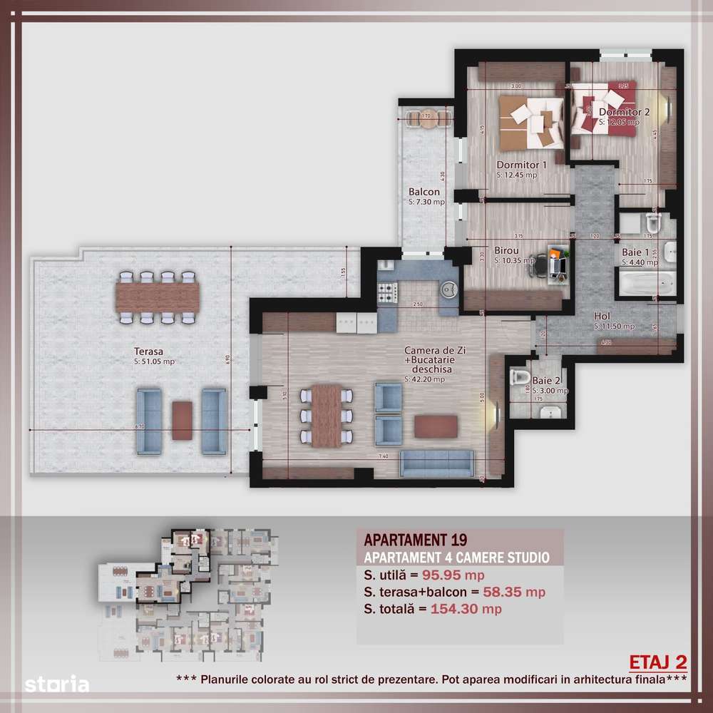 AP. 4CAM. IN BLOC P+3 PREMIUM - TERASA 51MP. PALLADY. COMISION 0%