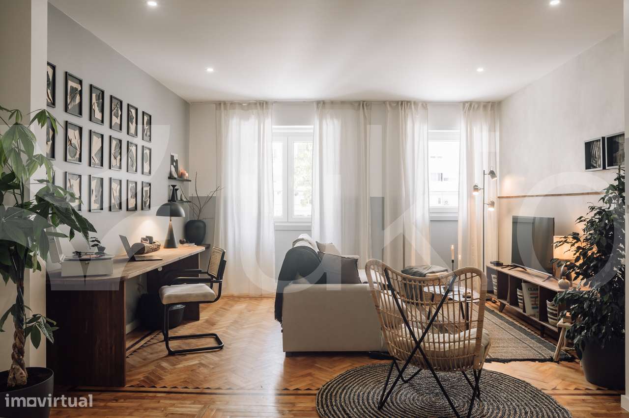 Apartamento T2 em Campo Grande - Grande imagem: 2/22