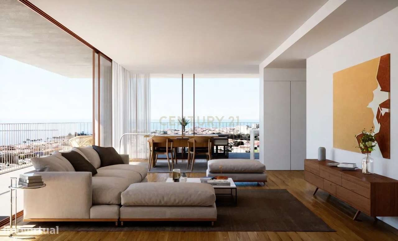 Apartamento T2 com Vista Panorâmica na Miramar Tower - Foz - Grande imagem: 2/21
