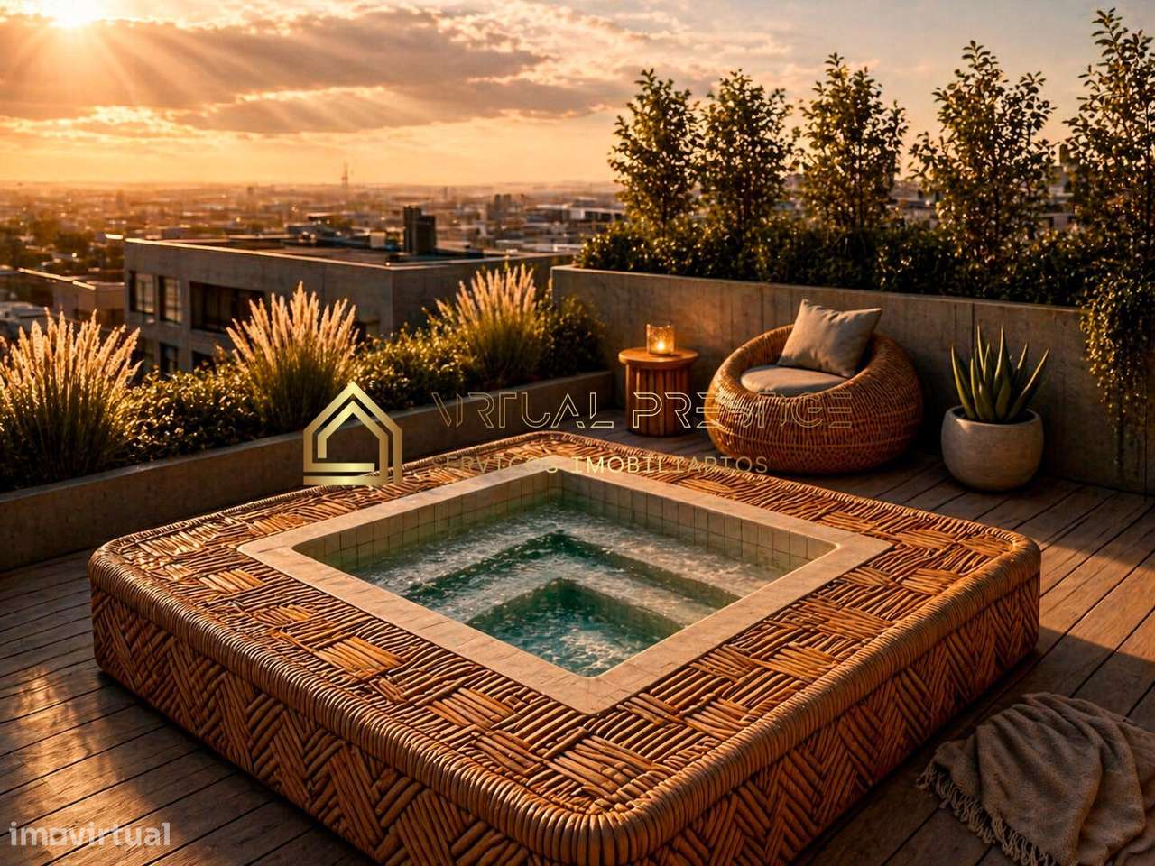 T3 com terraço | Piscina | Garagem | Santo António Caparica-29
