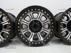 Jantes em alumínio com Beadlock Monstter Racing 16x8 ET-25 6x139.7 - 3