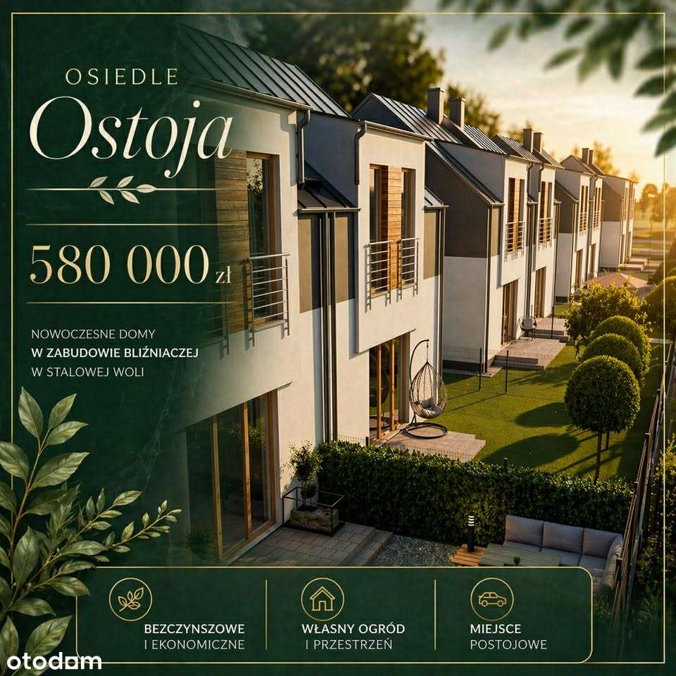 OSIEDLE OSTOJA domy w zabudowie bliźniaczej z ogrodami-8