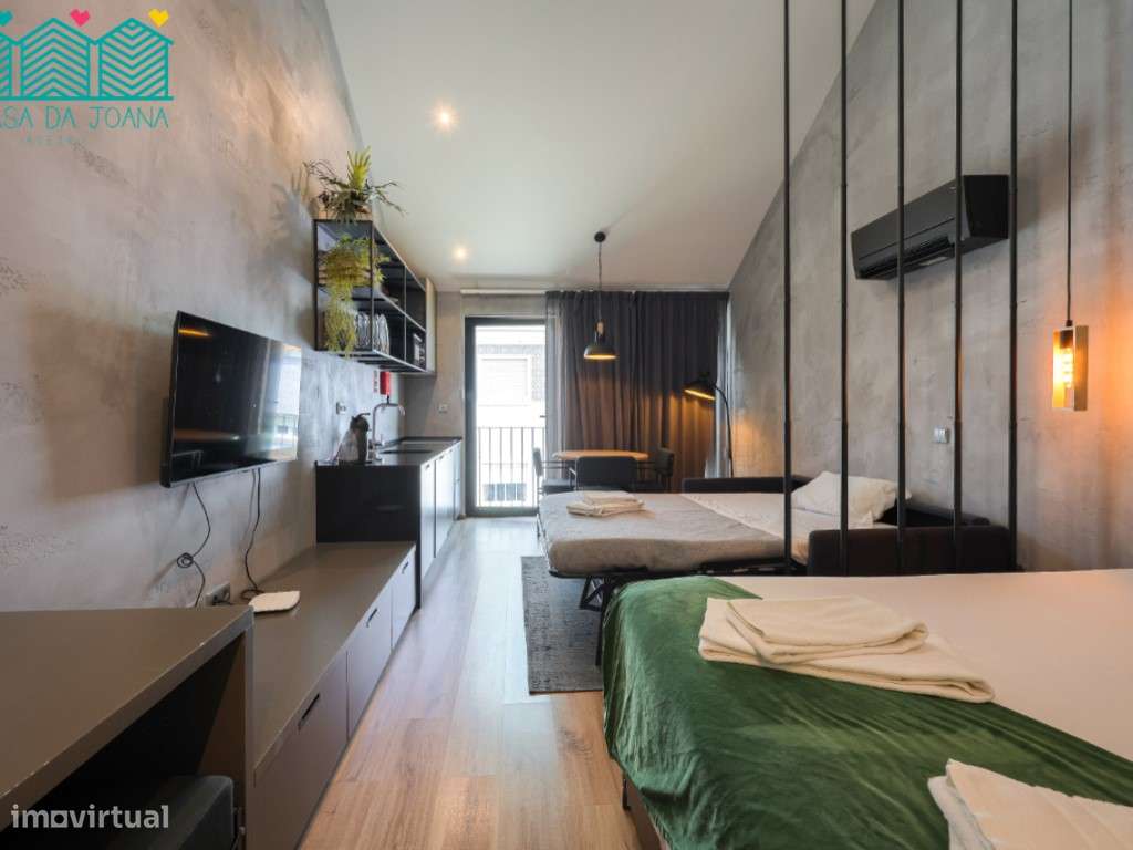 Apartamento T0 no Bairro da Beira-Mar