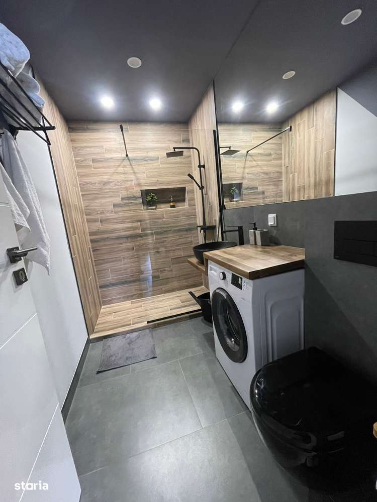 Apartament 2 camere, balcon și grădină,mobilat complet, zona D Stanca-8