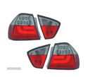 FAROLINS TRASEIROS CELIS LED PARA BMW E90 05-08 VERMELHO ESCURECIDO - 1