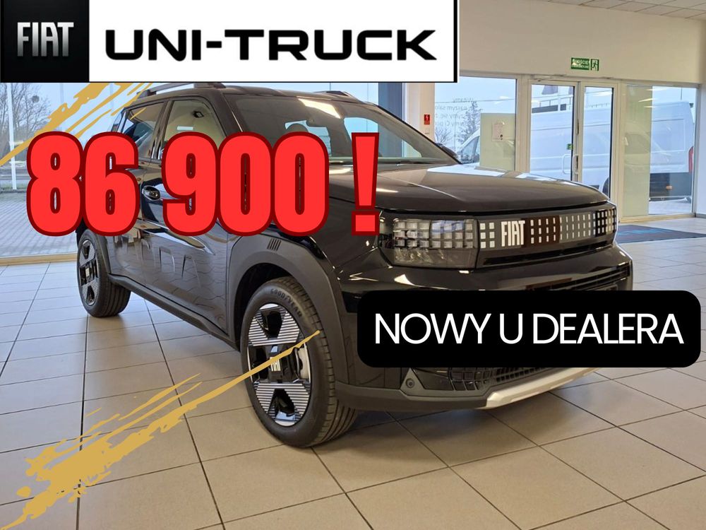 Fiat grande-panda Najbogatszy OD RĘKI!