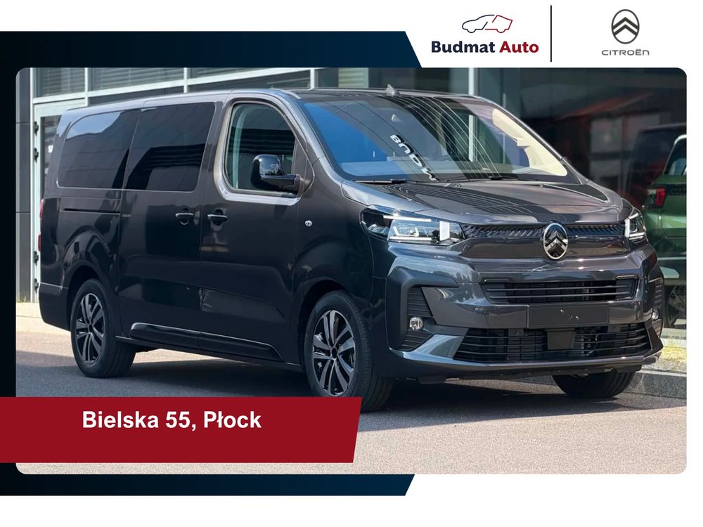 Nowy Citroën SpaceTourer XL MAX 2.2 BlueHDi 180 KM Automat | Skóra
