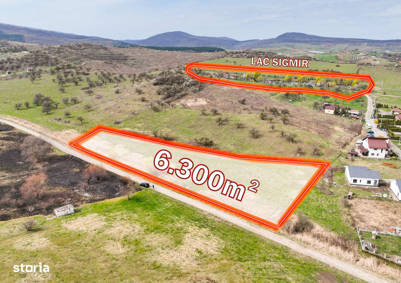 Teren parcelabil, 6.300mp, Zona Drumul Sigmirului-2
