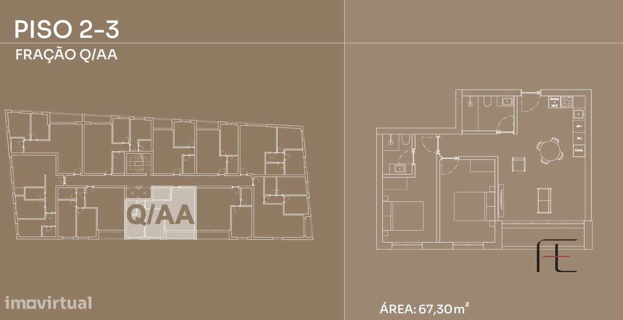 Apartamento T2 Venda-19