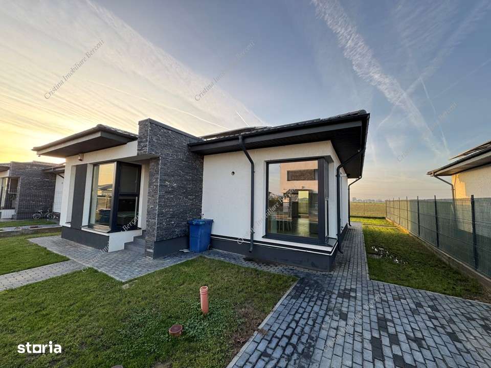 Casa PARTER cu  PANOURI SOLARE  comuna Berceni Ilfov - Imagine principală: 4/17