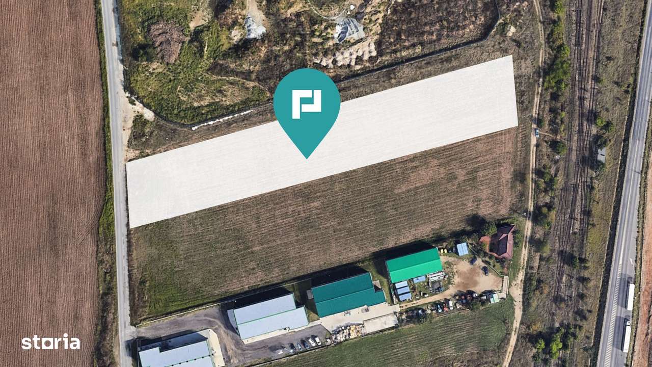 Teren cu PUZ de 7845 mp Jud. Ilfov, Cățelu - Imagine principală: 5/6